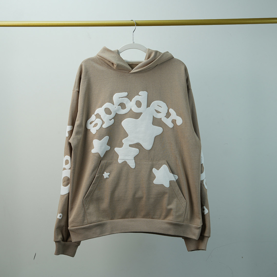 Other Sp5Der Beluga Hoodie (Light Brown) - Image 17