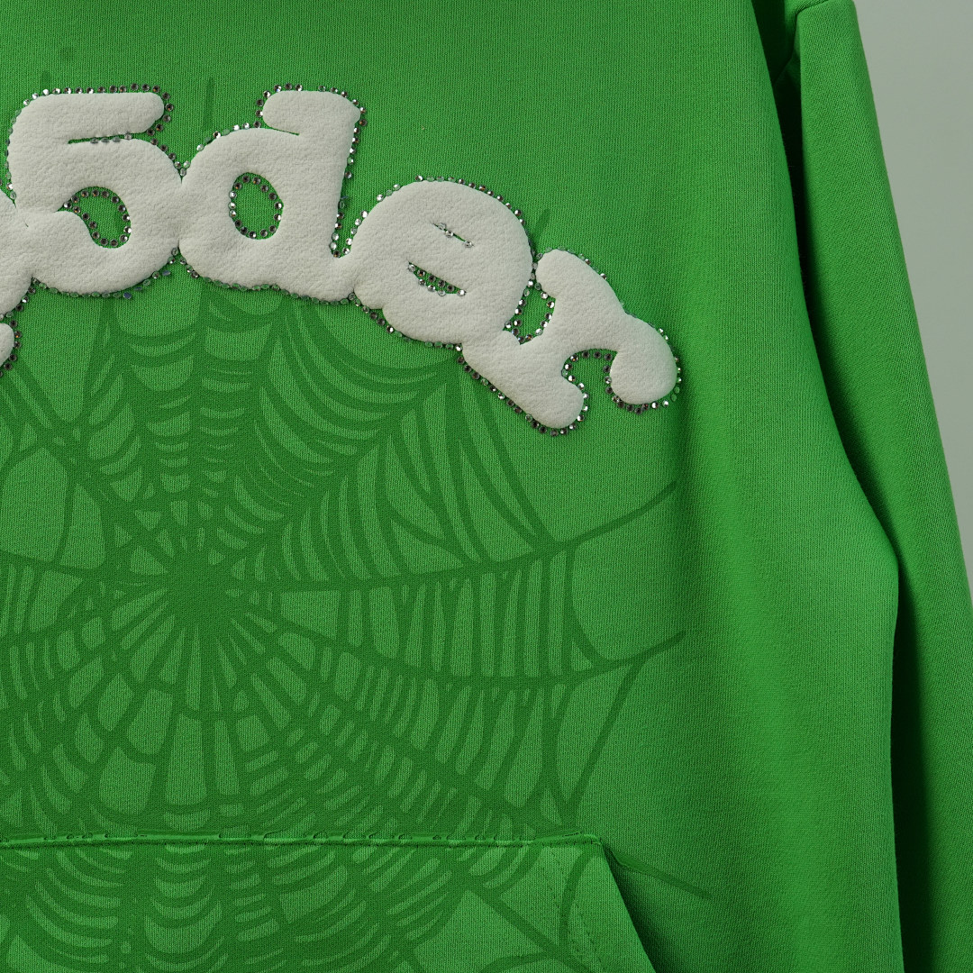 Other 50 Sp5Der Web Hoodie (Green) - Image 29