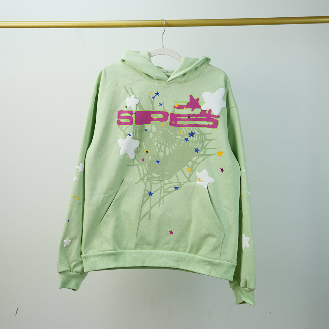 Other Sp5Der SP5 Mint Hoodie - Image 22