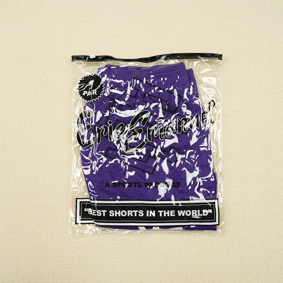 Chanel 80 Eric Emanuel EE Akimbo Tyrrell Winston Short Purple/White - Image 2