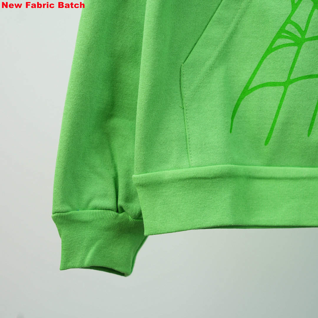 Other 50 Sp5Der Web Hoodie Slime (Green) - Image 17