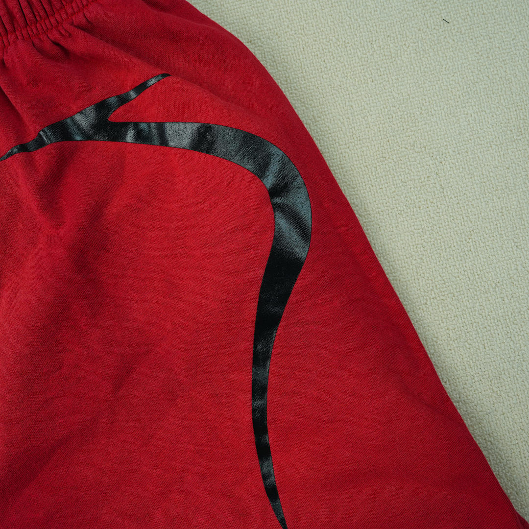 Other 260 Hellstar Warm Up Shorts (Red) - Image 5
