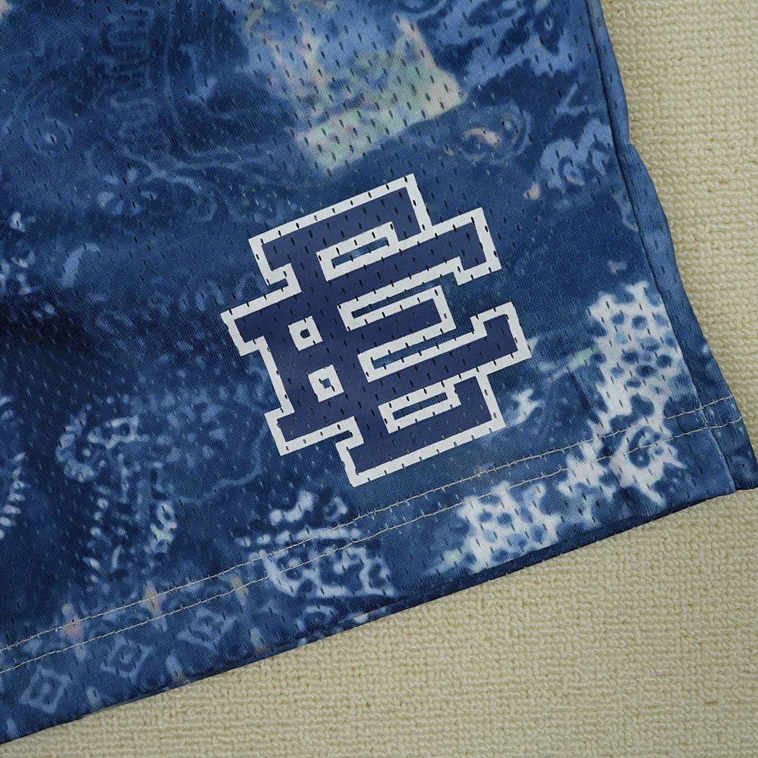 Chanel 80 Eric Emanuel EE Basic Short Blue Paisley (SS24) - Image 11