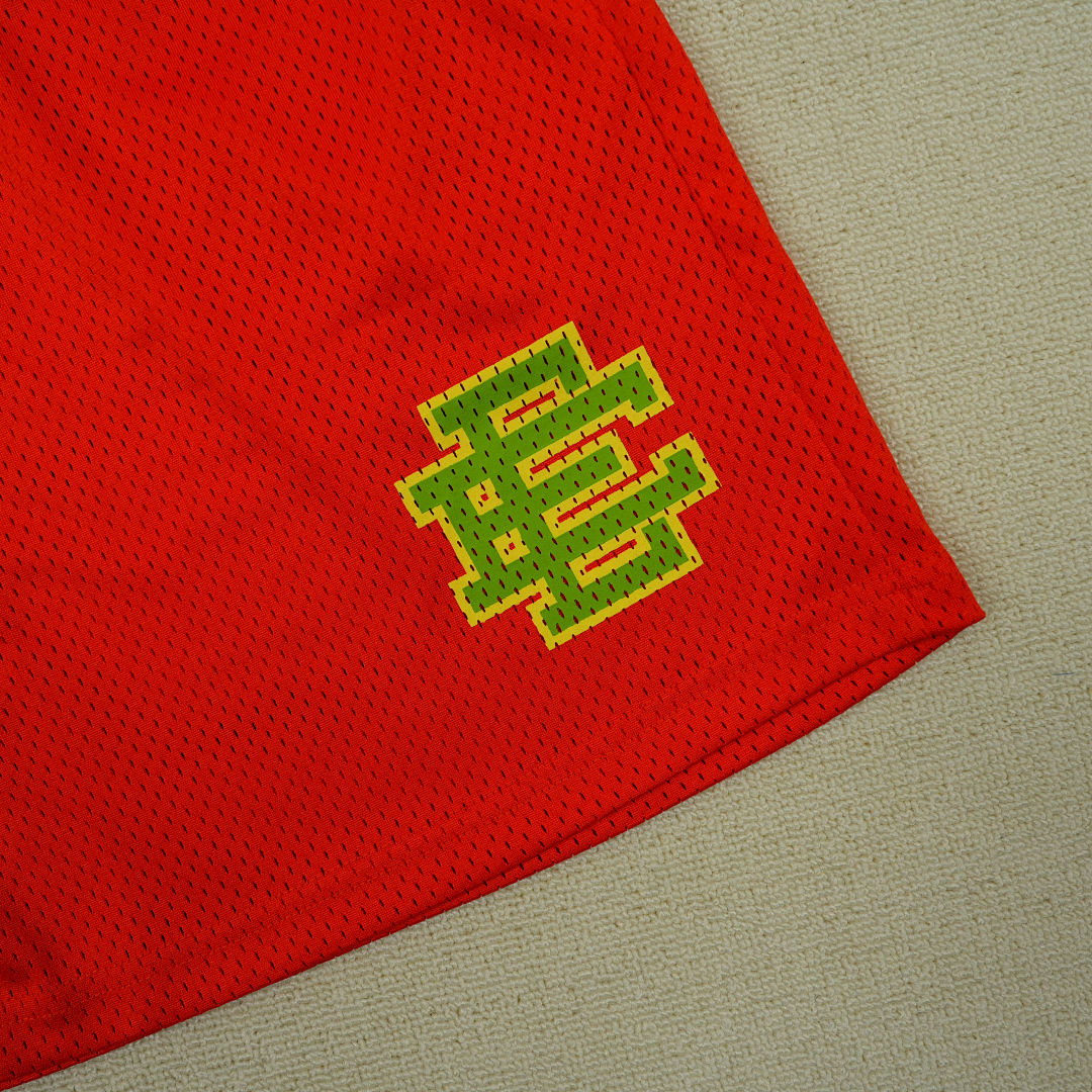 Chanel 80 Eric Emanuel EE Short Scarlet/Green - Image 12