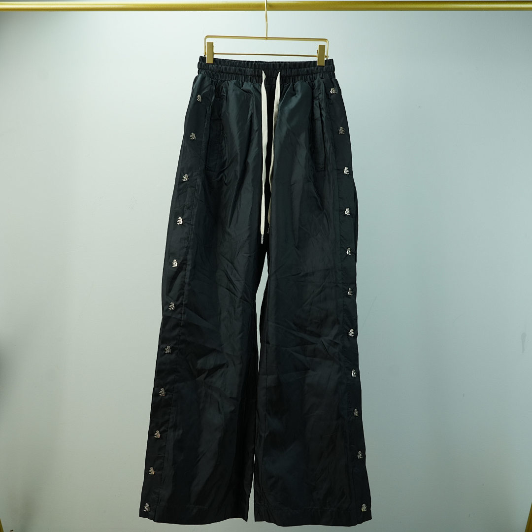 Other 330 Hellstar Waxed Nyon Pants (Black) - Image 7