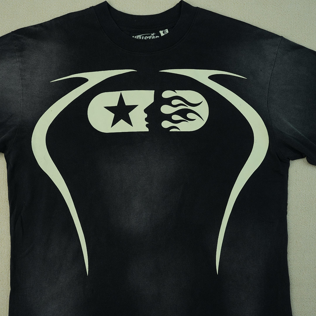 Other 195 Hellstar Warm Up T-Shirt (Black) - Image 12