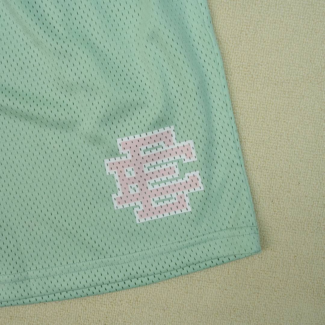 Chanel 80 Eric Emanuel EE Basic ShortSilt Green/Peach - Image 9