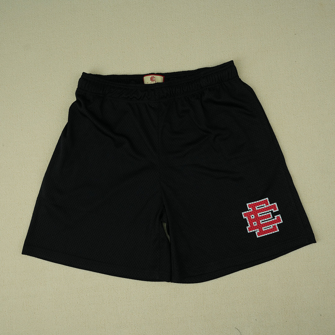 Chanel 80 Eric Emanuel EE Basic Short Black Varsity Red (FW21) - Image 10