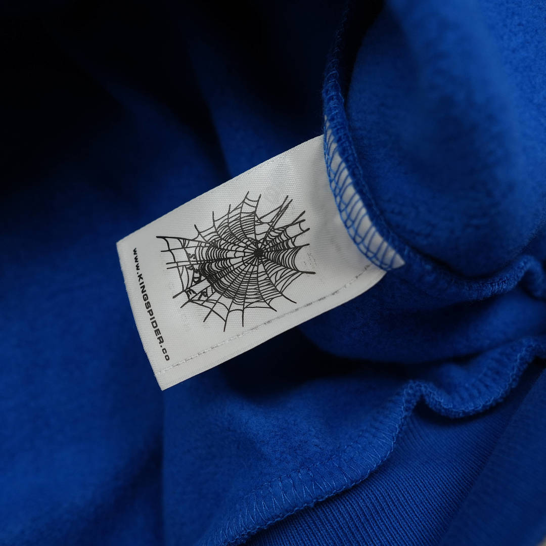 Other 265 Sp5Der Rhinestone Punk V2 Hoodie (Blue) - Image 12