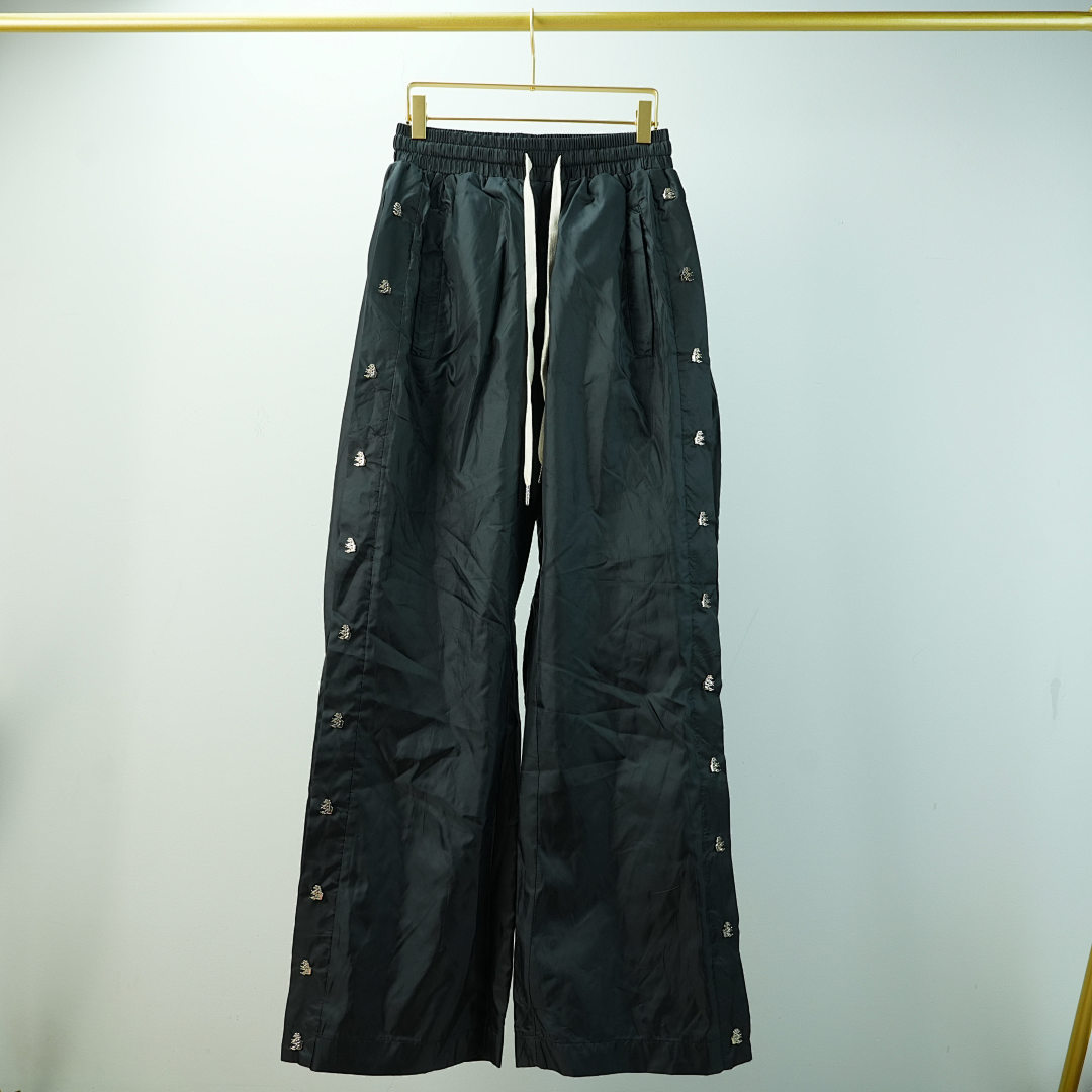 Other 330 Hellstar Waxed Nyon Pants (Black) - Image 3