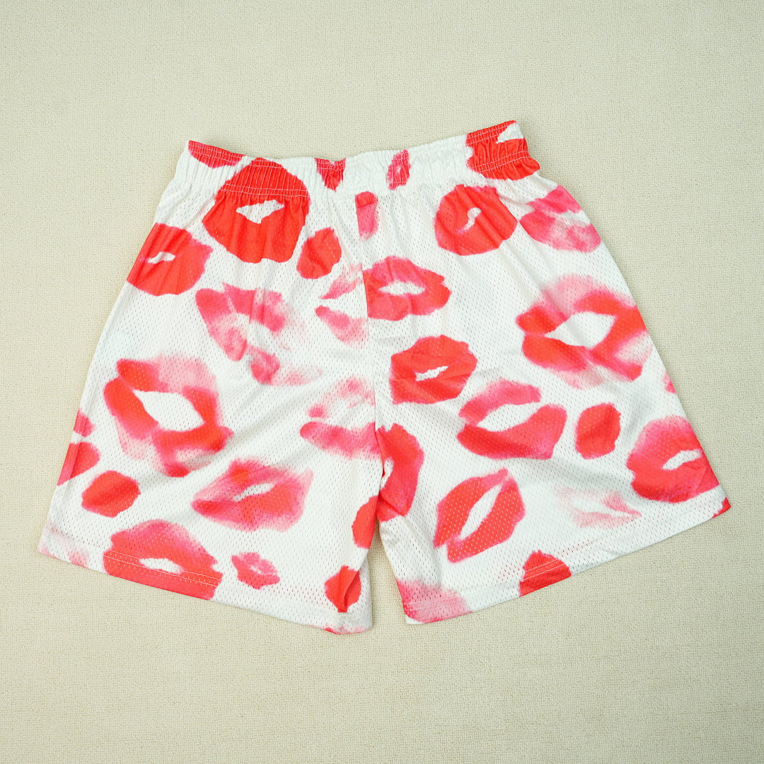 Chanel 80 Eric Emanuel EE Valentines Day Kiss Shorts (White) - Image 17