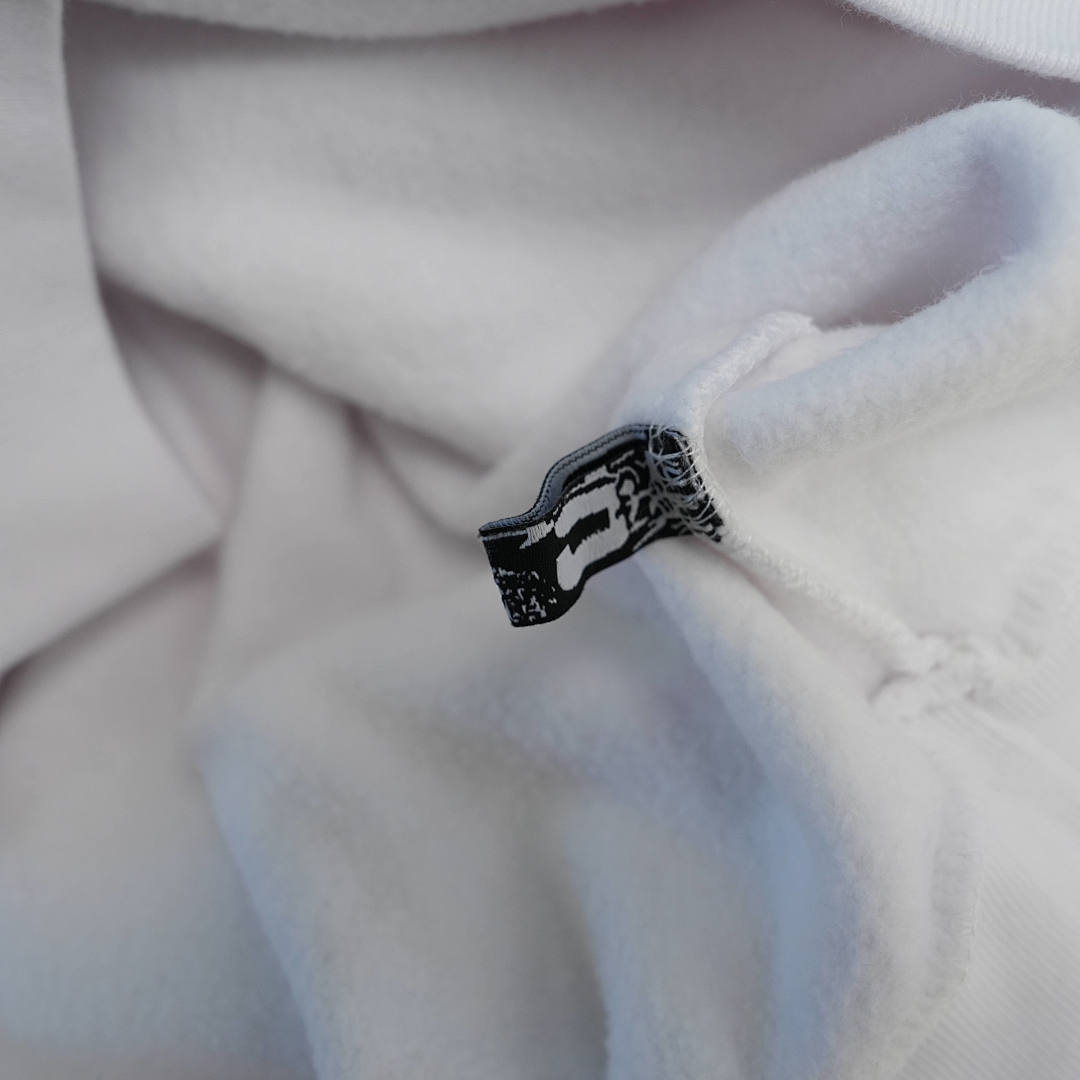 Other 265 Sp5Der 0G Rhinestone Logo Hoodie (White) - Image 7