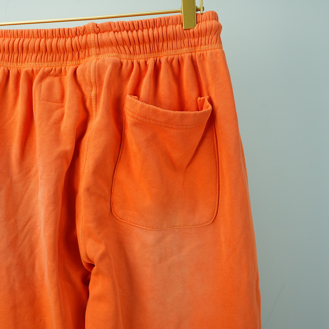 Other Hellstar Fire Orange Closed Elastic Bottom Sweatpants Dye - Image 24