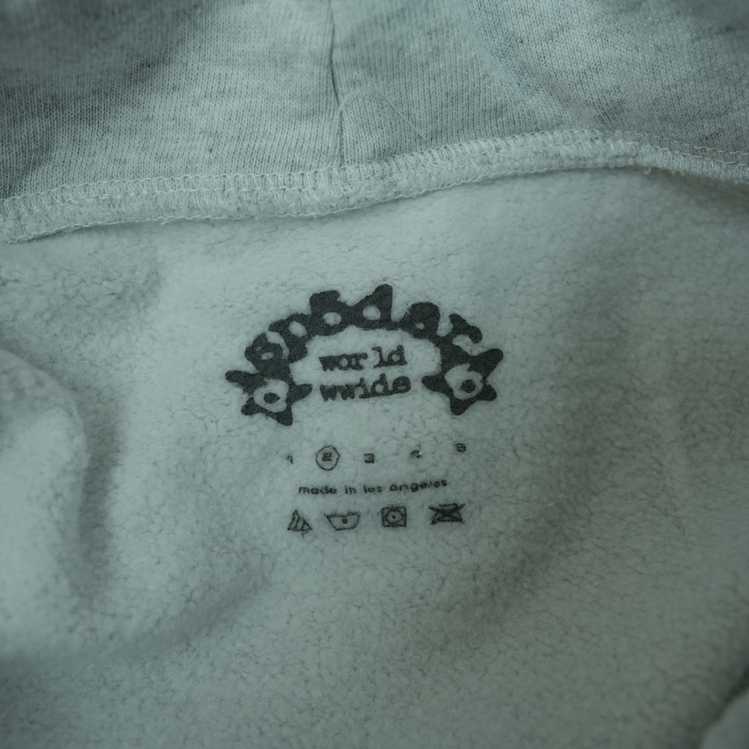 Other 265 Sp5Der Arach NY Phobia Hoodie Ash (Grey) - Image 16