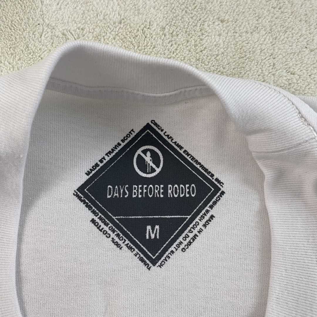 Other 105 Travis Scott Cactus Jackx Sp5Der Days Before Rodeo III Tee (White) - Image 17