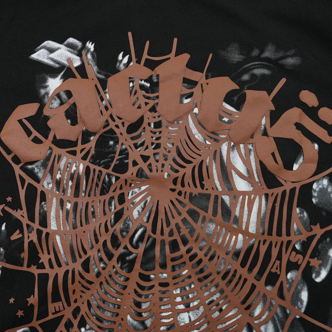 Other 115 Sp5Der X Travis Scott Cactus JackAirbrush T-Shirt - Image 6