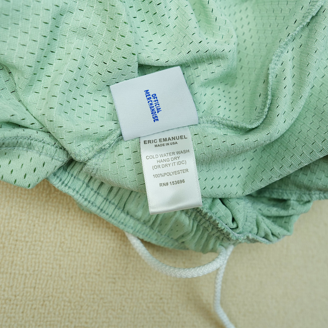 Chanel 80 Eric Emanuel EE Basic ShortSilt Green/Peach - Image 14