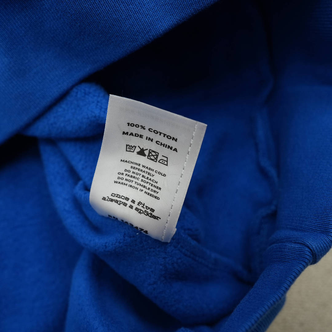 Other 265 Sp5Der Rhinestone Punk V2 Hoodie (Blue) - Image 11