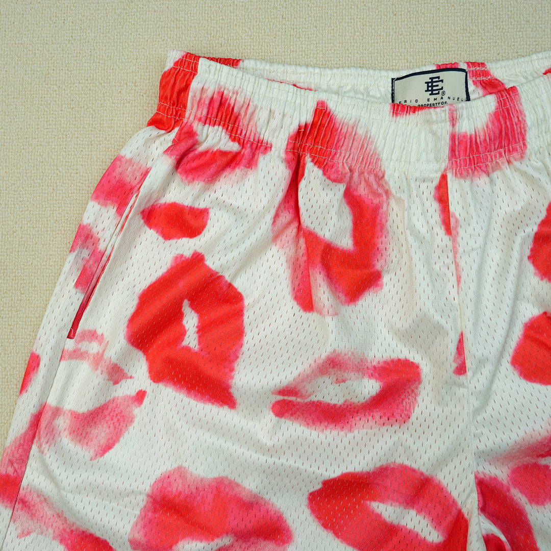 Chanel 80 Eric Emanuel EE Valentines Day Kiss Shorts (White) - Image 14