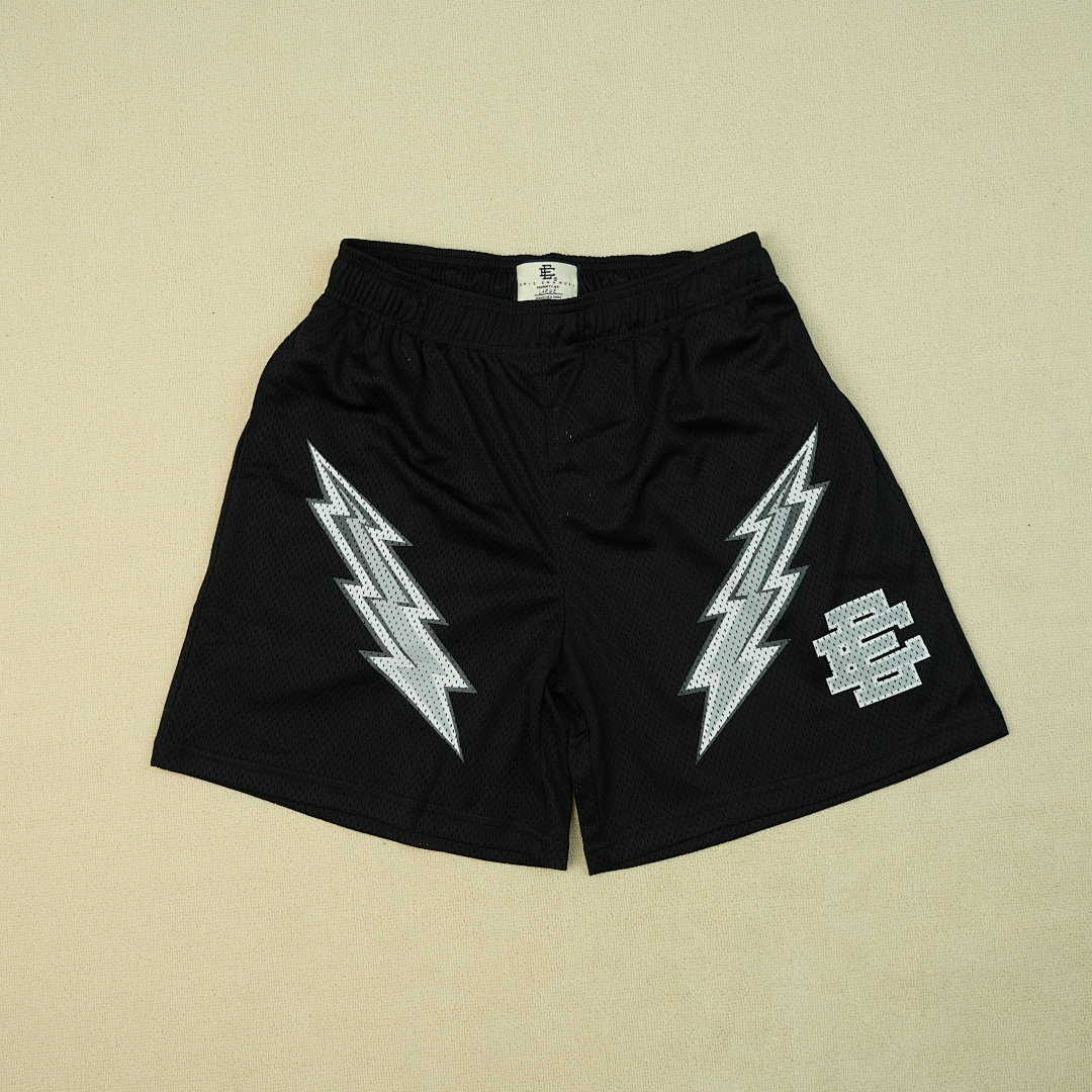 Chanel 80 Eric Emanuel EE Basic Lightning BoltCyber Monday Short Black/White - Image 7