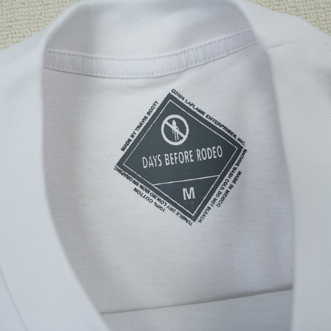Other 105 Travis Scott Cactus Jackx Sp5Der Days Before Rodeo III Tee (White) - Image 9