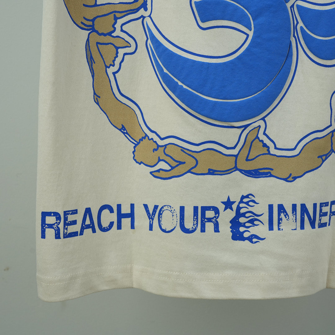 Other 155 Hellstar Yoga T-Shirt (Cream) - Image 36
