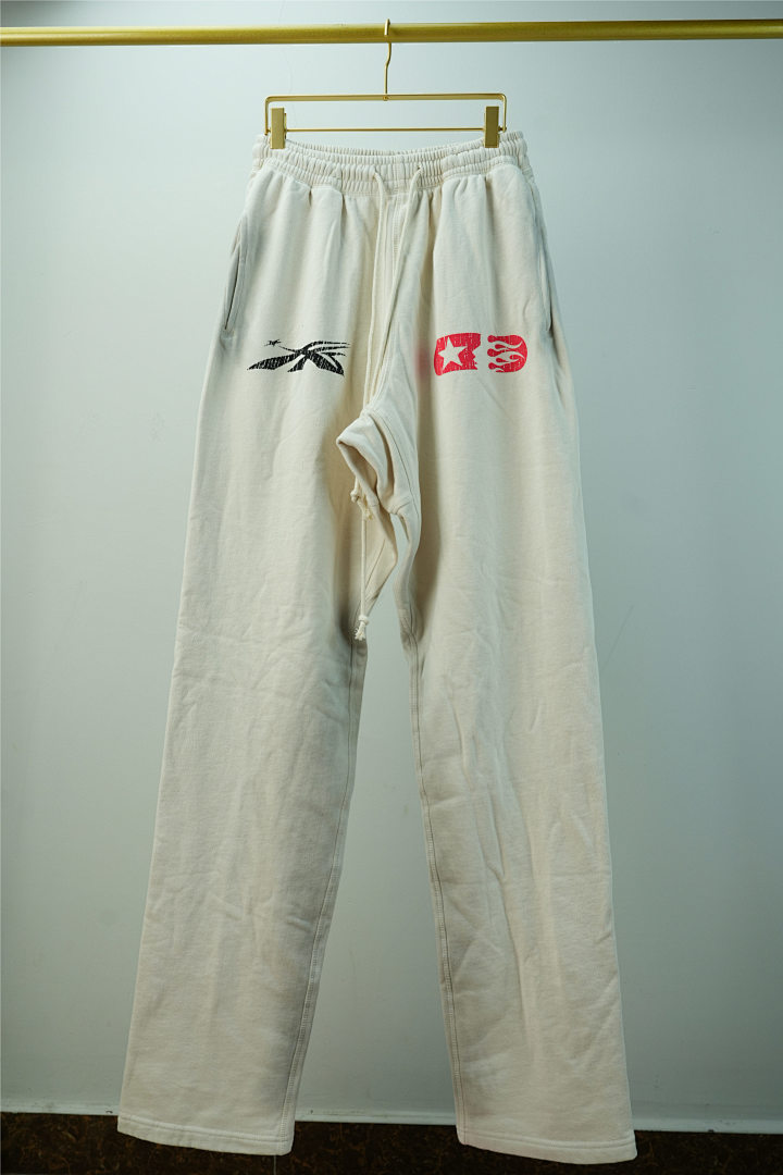 Other 350 Hellstar Lf You Dont Like Us Beat Sweatpants (White) - Image 7