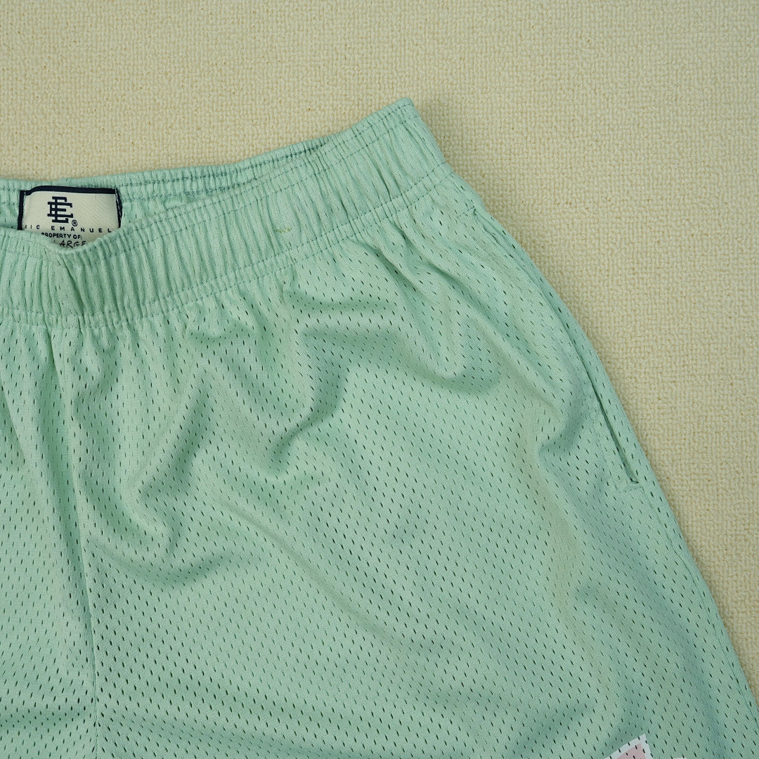 Chanel 80 Eric Emanuel EE Basic ShortSilt Green/Peach - Image 13