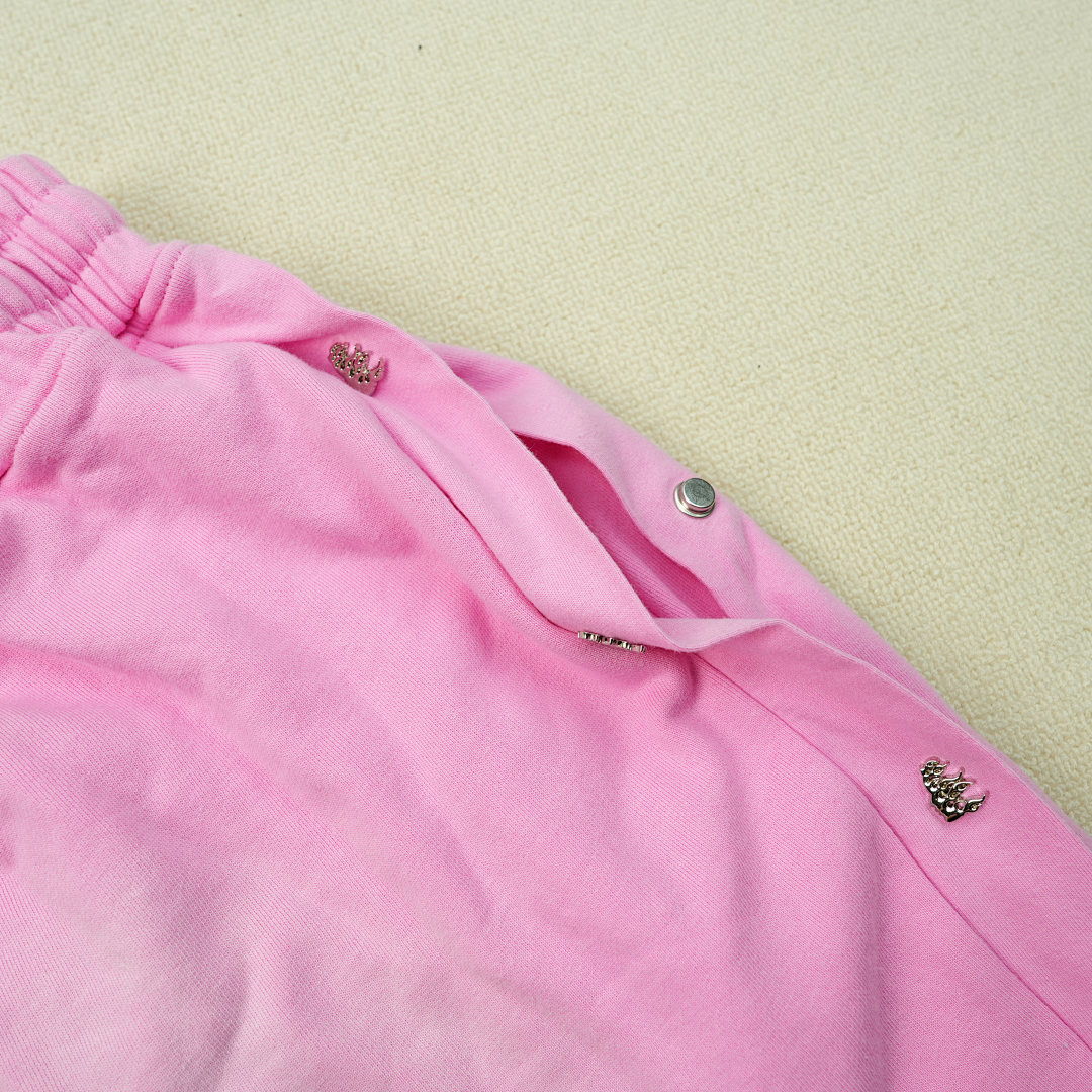 Other 290 Hellstar Snap Sweatshorts Shorts (Pink) - Image 14