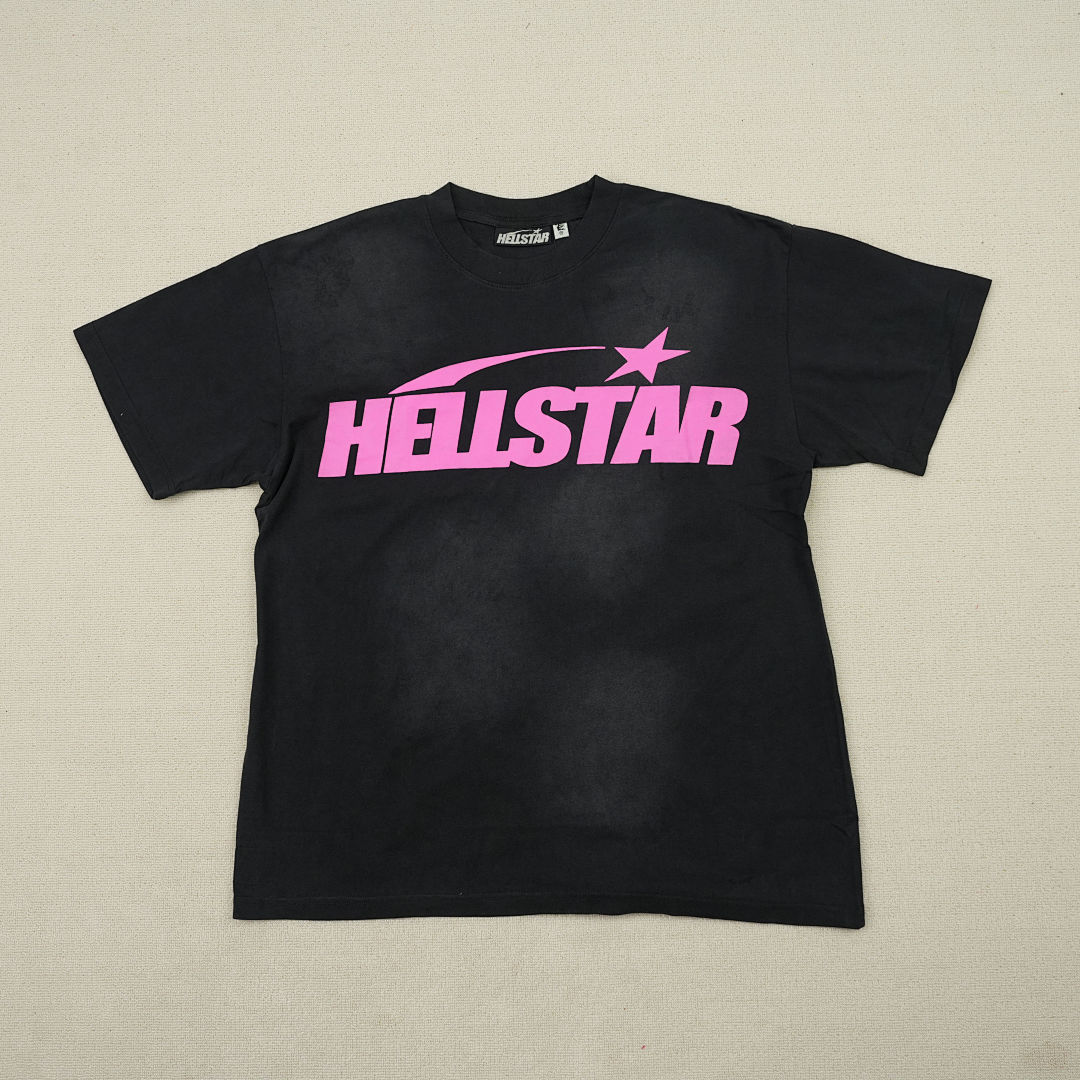 Other 195 Hellstar Classic T-Shirt Black/Pink (Regular Print) - Image 5