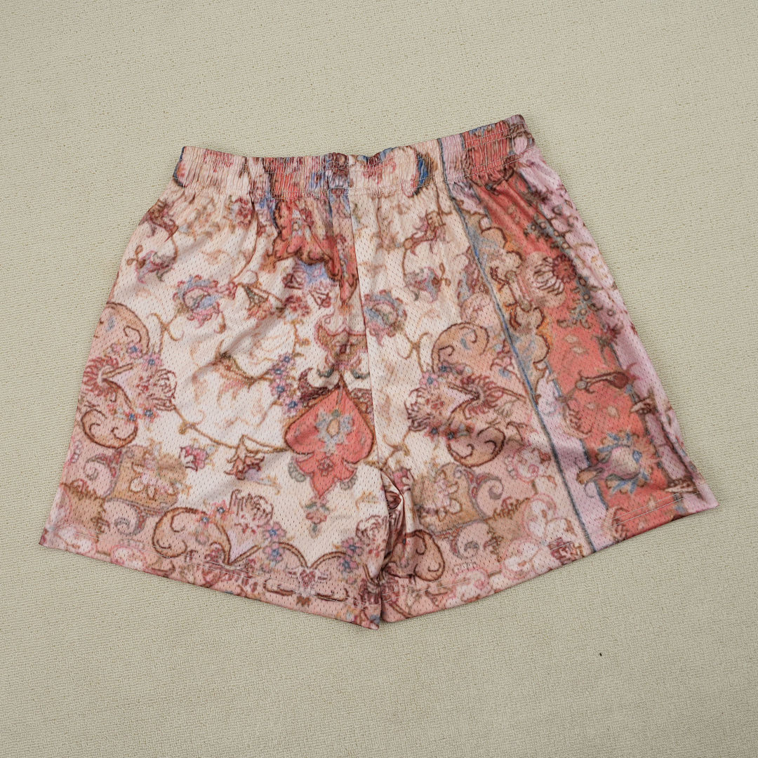 Chanel 80 Eric Emanuel EE Basic Rug Print Short White/Pink - Image 12
