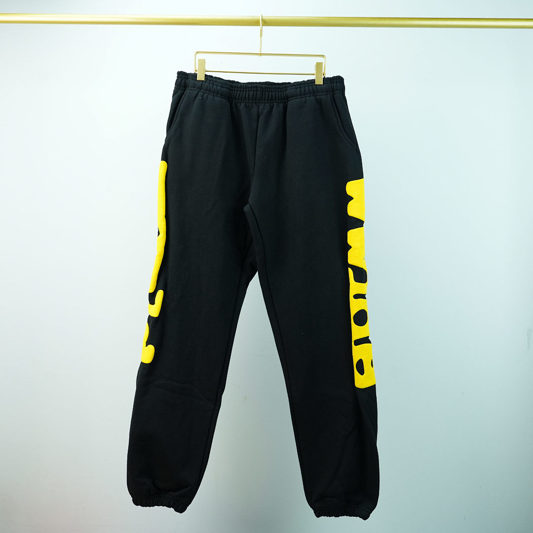 Other Sp5Der Beluga Sweatpants Onyx/Yellow - Image 12