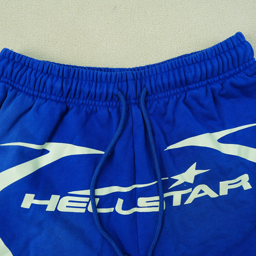 Other 260 Hellstar Warm Up Shorts (Blue) - Image 12