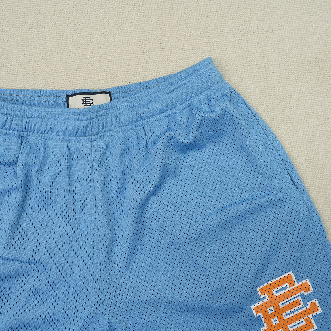 Chanel 80Eric Emanuel EE Basic Short Carolina Blue/Orange - Image 6
