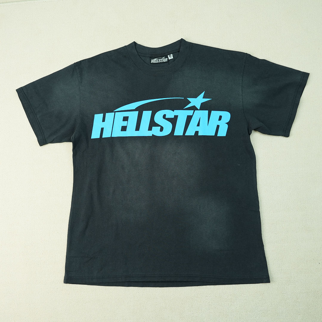 Other 205 Hellstar Classic T-Shirt Black/Bue (Regular Print) - Image 4