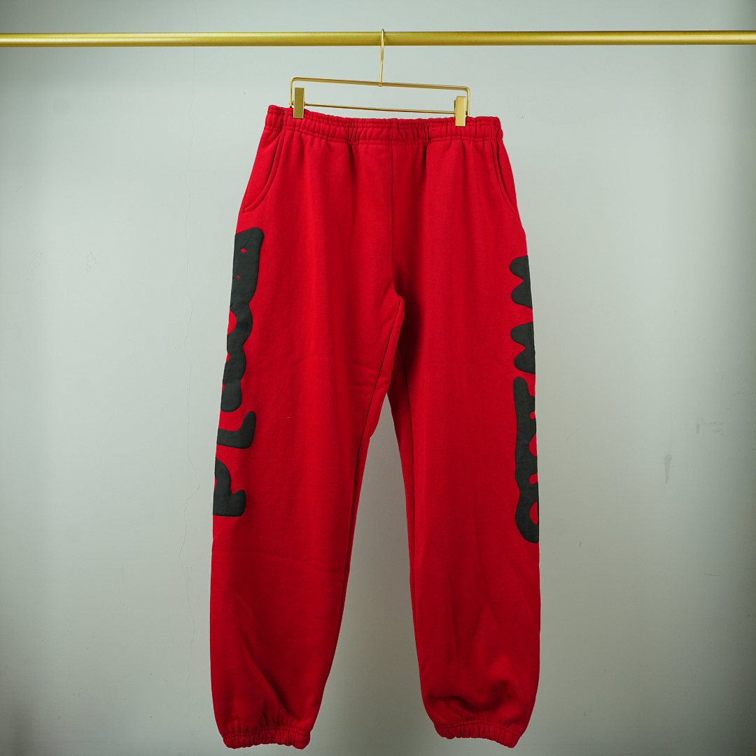 Other Sp5Der Beluga Sweatpants (Red) - Image 5