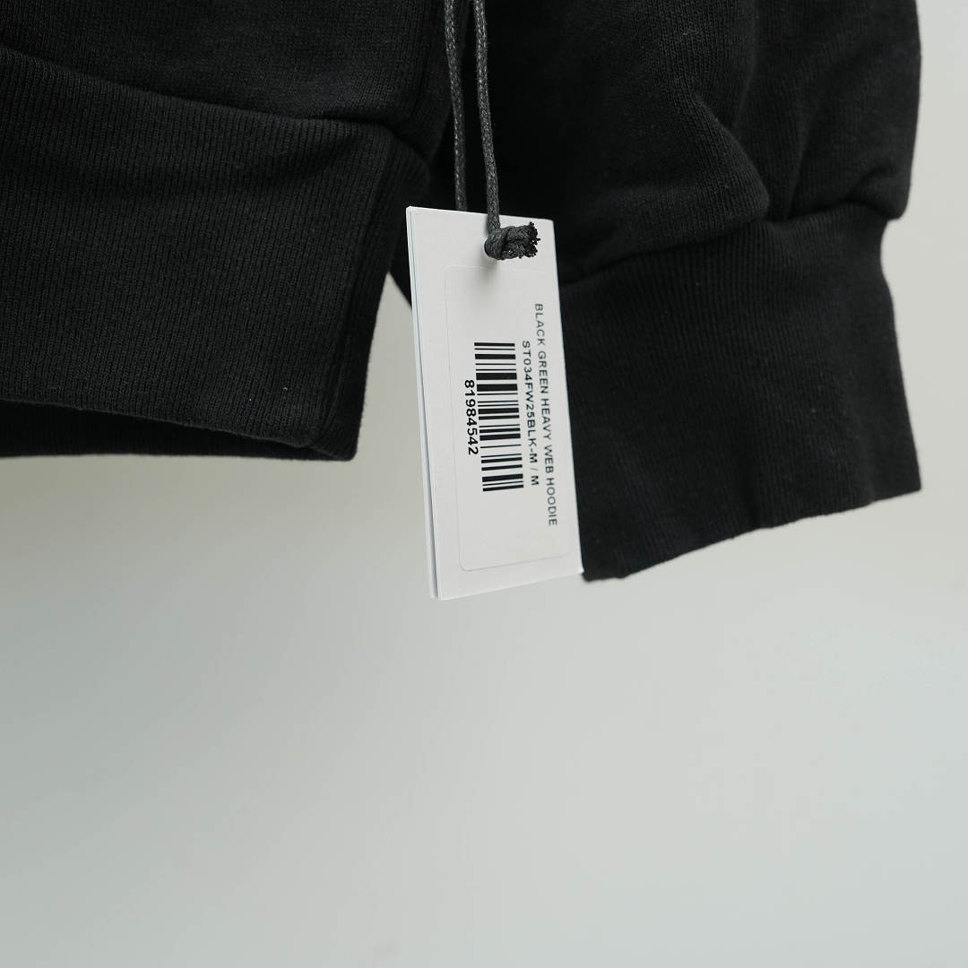 Other 265 Sp5Der Heavy Web Hoodie Black (FW25) - Image 9
