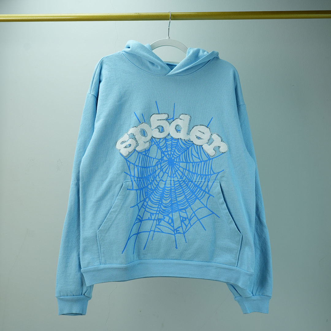 Other 265 Sp5Der Web Hoodie (Sky Blue) - Image 9