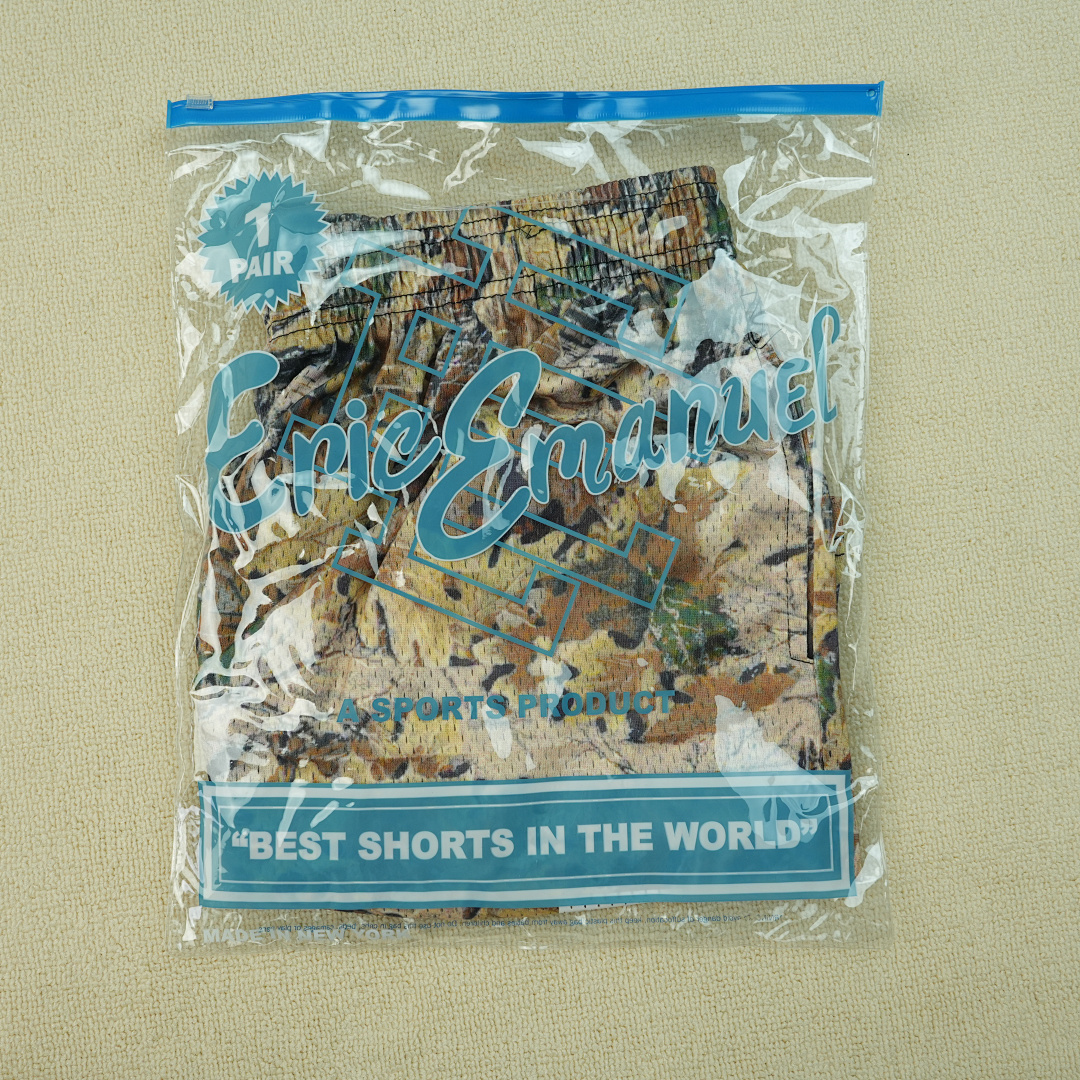 Chanel 80 Eric Emanuel EE Basic Short Tan EE/Leafy (Camo) - Image 3