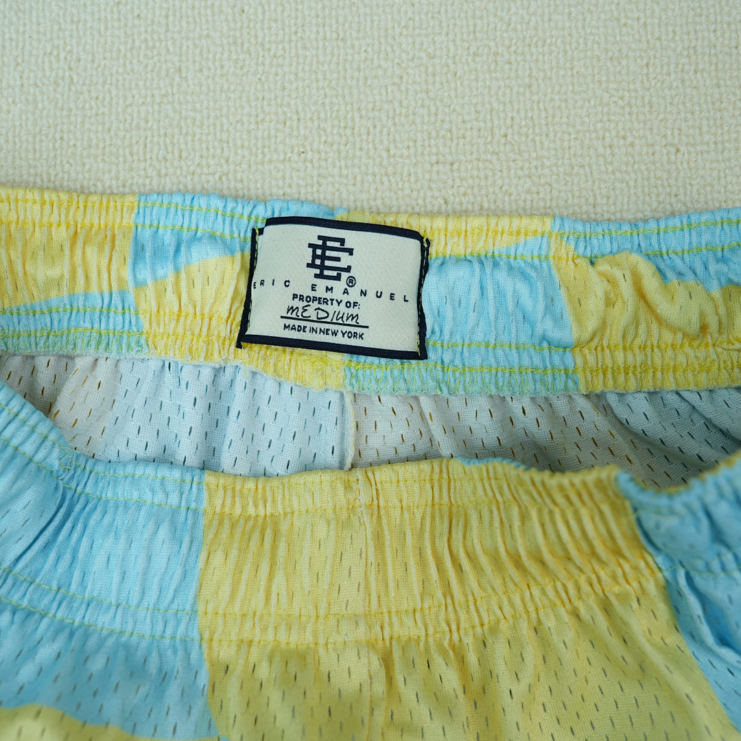 Chanel 80Eric Emanuel EE Basic Short Blue Yellow Wavy Flag - Image 13