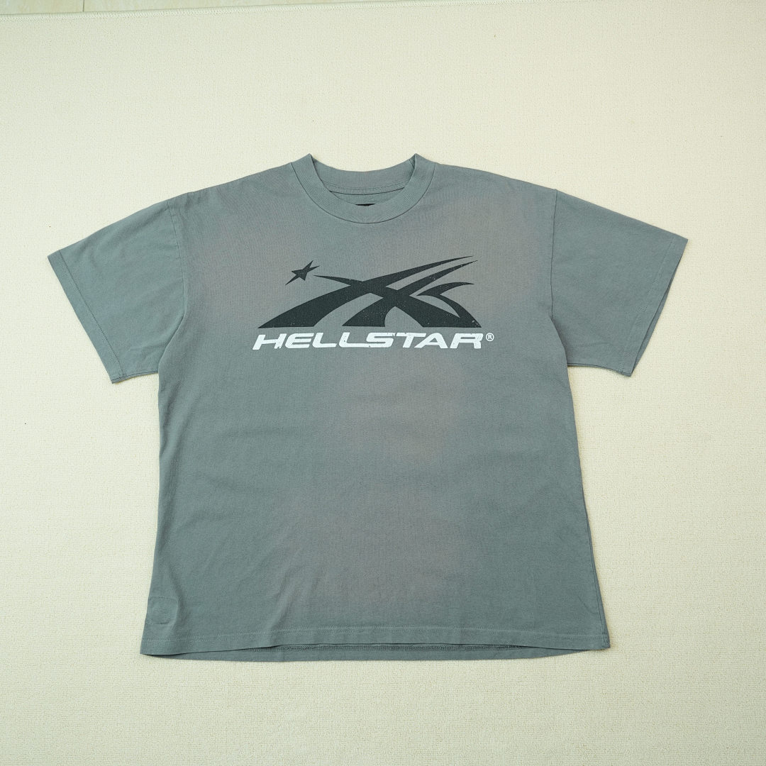 Other 195 Hellstar Sport Logo T-Shirt (Grey) - Image 7