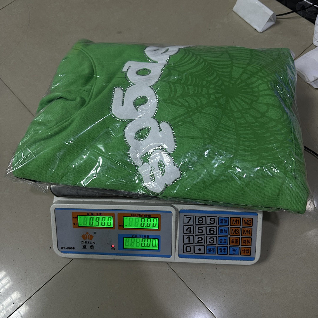 Other 50 Sp5Der Web Hoodie (Green) - Image 2