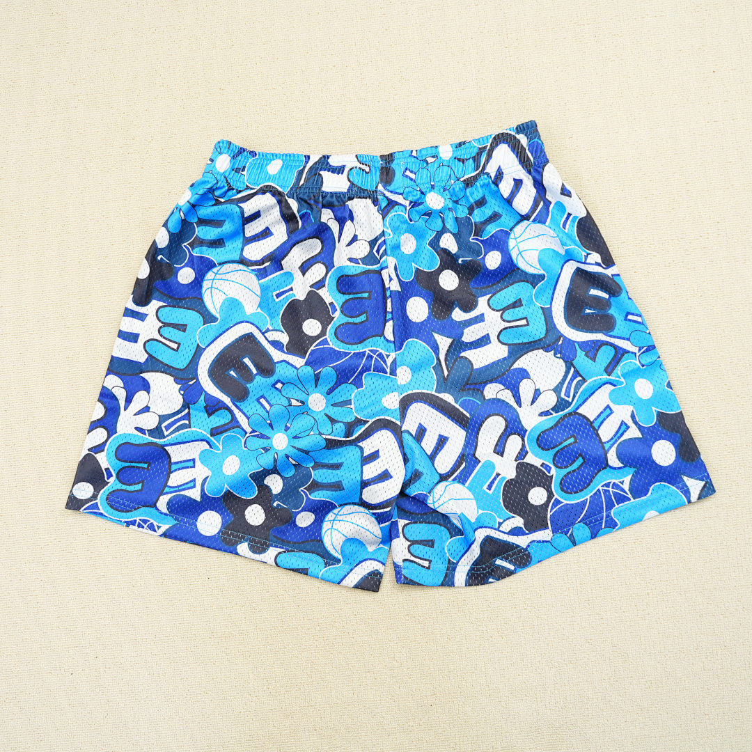 Chanel 80 Eric Emanuel EE Basic Short Hawaiian (Blue) - Image 12