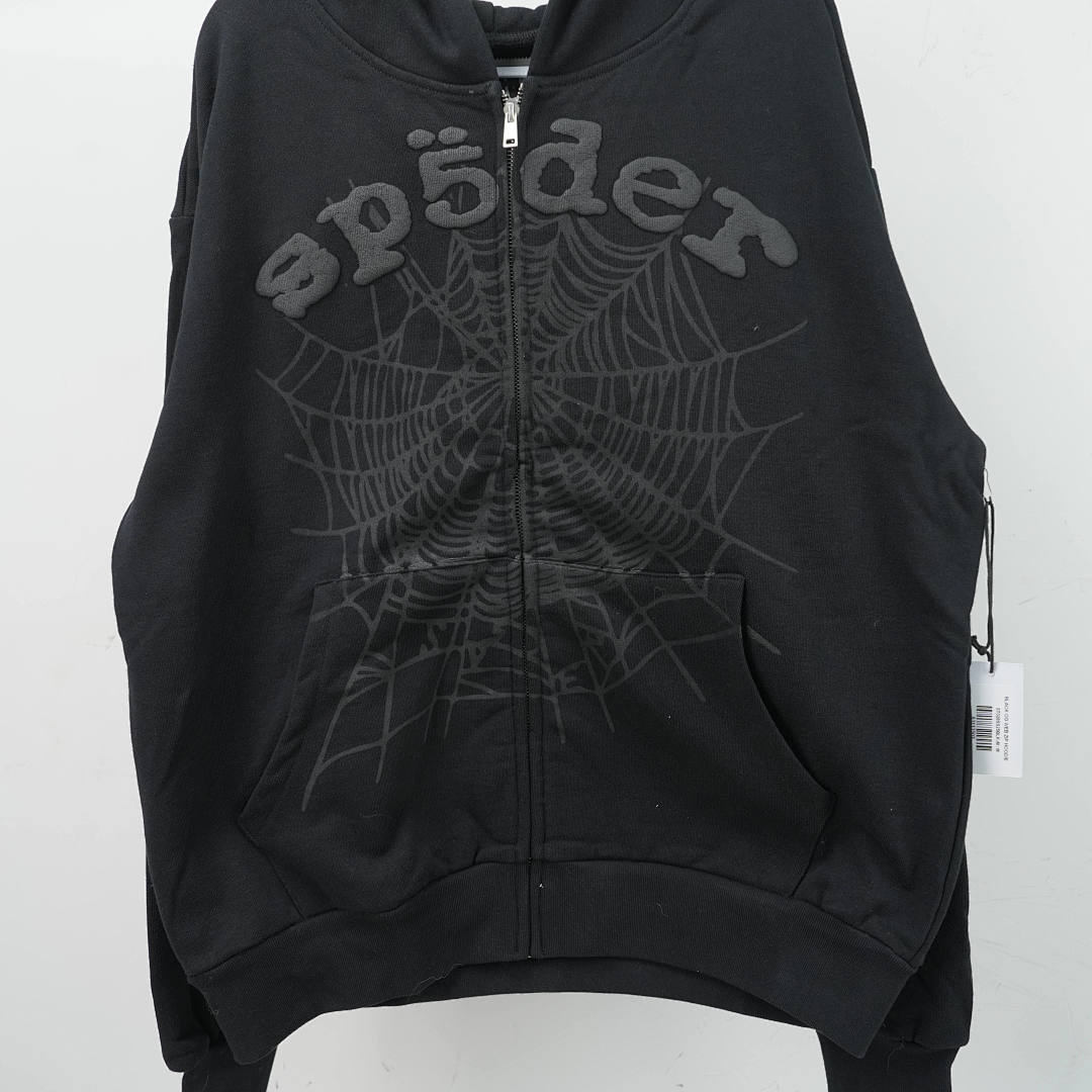 Other 285 Sp5Der OG Web V2 Phantom Zip Up Hoodie - Image 7
