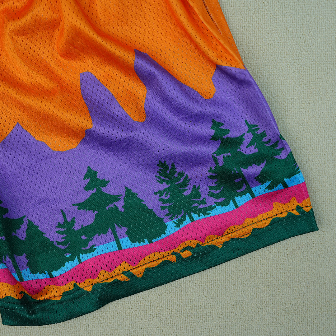 Chanel 80 Eric Emanuel EE Basic Short Orange/Purple (SS24) - Image 13