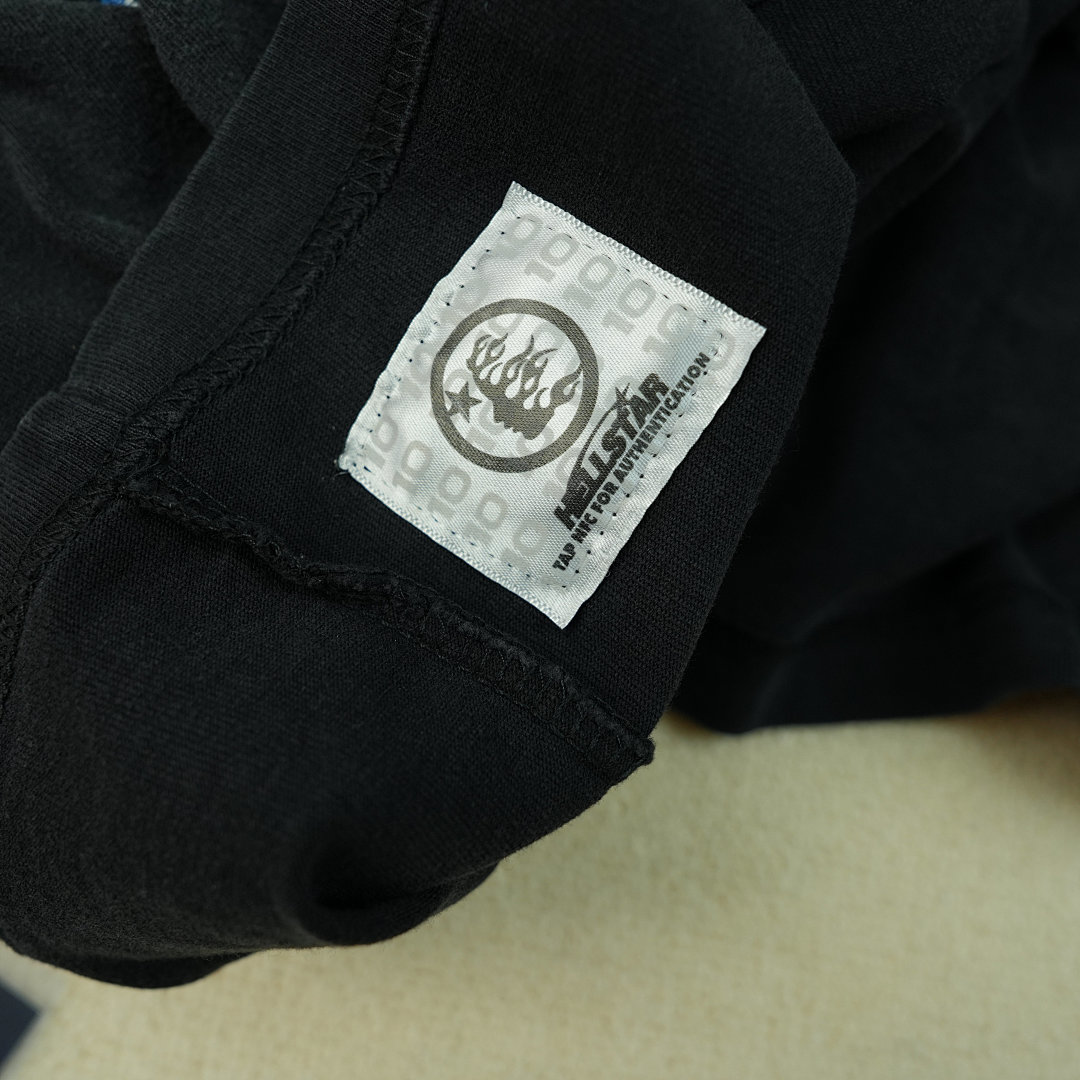 Other 65 Hellstar The Future T-Shirt Black/Blue - Image 29