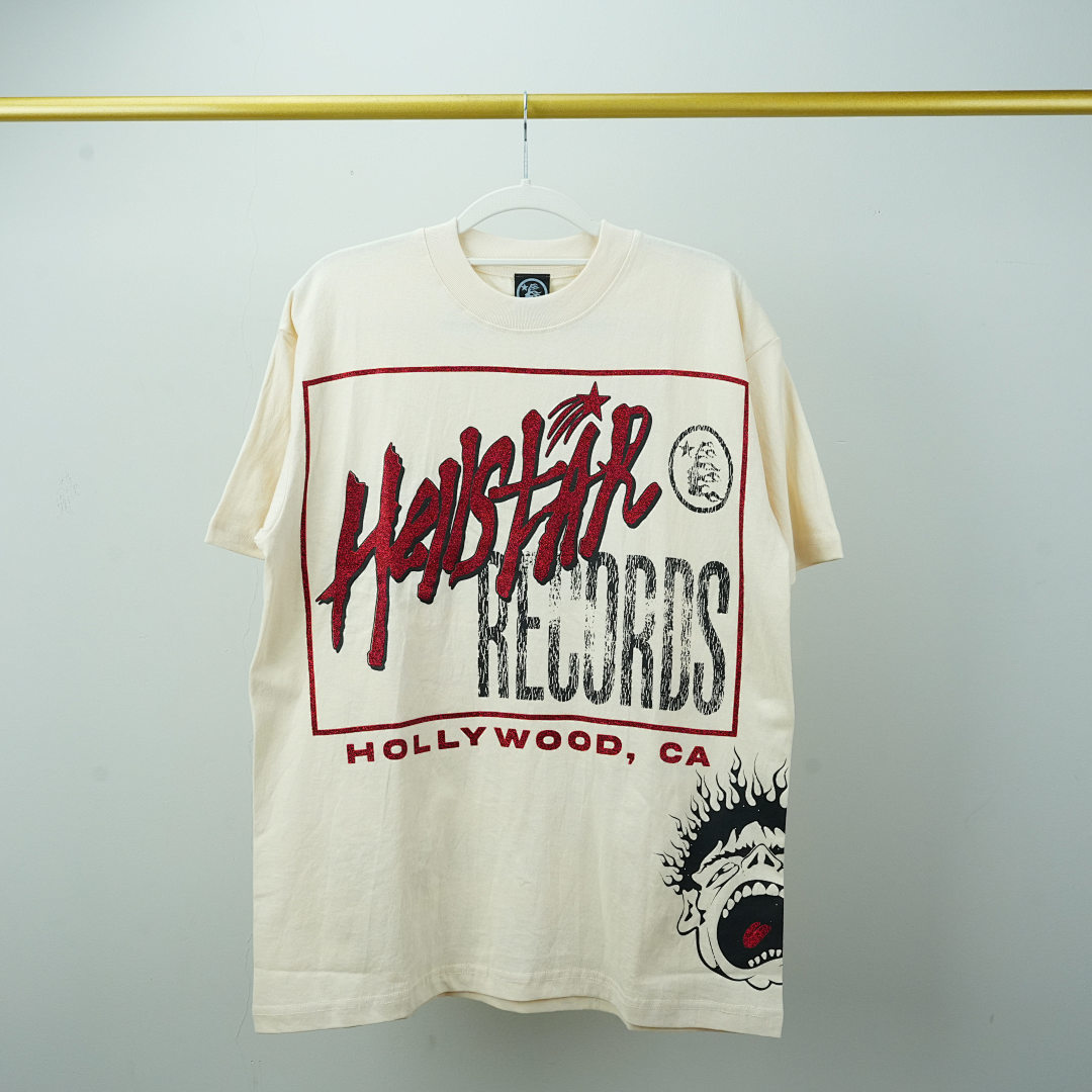 Other 155 Hellstar Records T-Shirt Off-White - Image 3