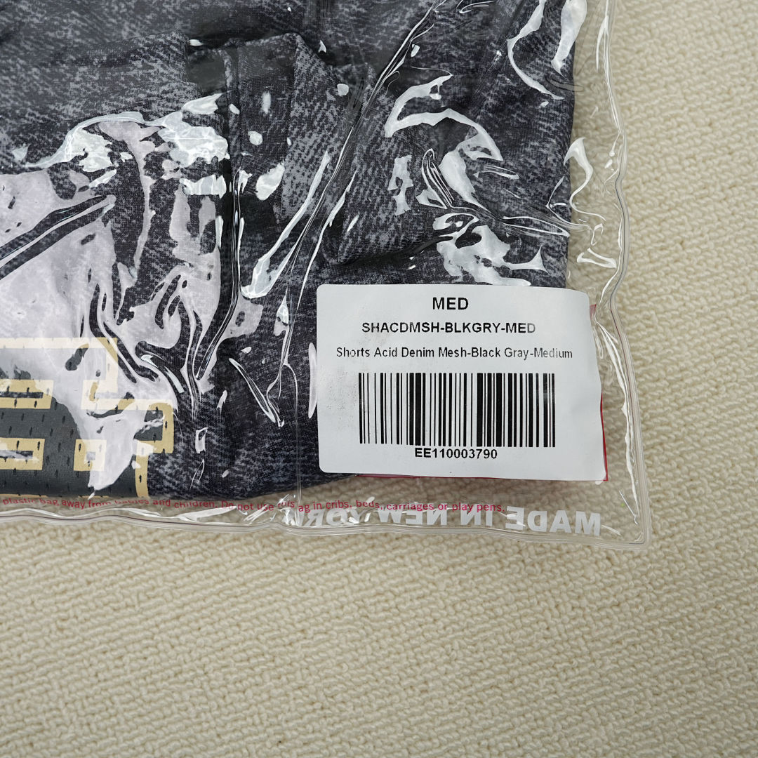 Chanel 80 Eric Emanuel EE Baggy Short Black Denim/Dark (Grey) - Image 4