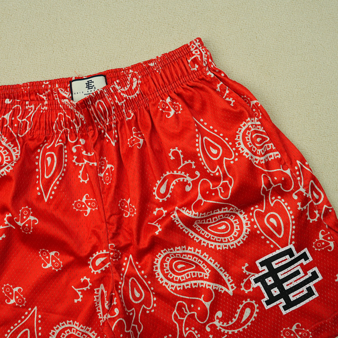 Chanel 80 Eric Emanuel EE Basic Short Paisley (Red) - Image 7