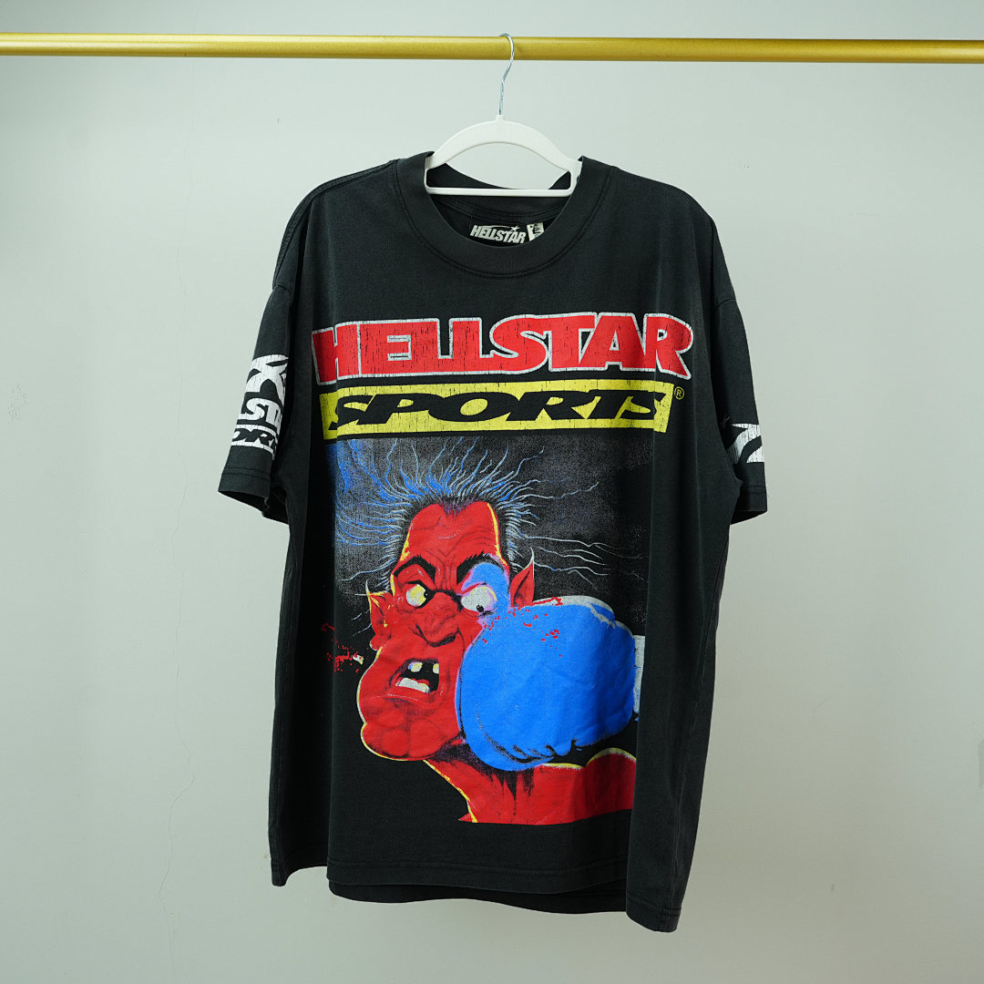 Other 65 Hellstar Knock-Out T-Shirt (Black) - Image 25